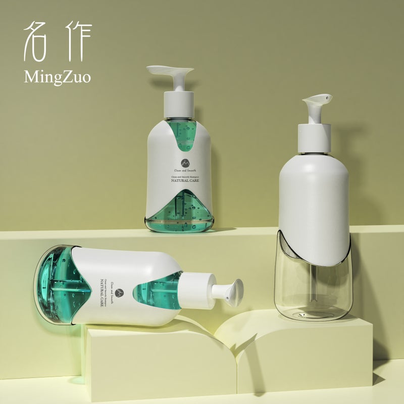 100 M300Ml500Ml Press Black Sunscreen Spray Bottle Sub-Pack Color Splitting Hand Soap Body Soap Bottle - Image 5